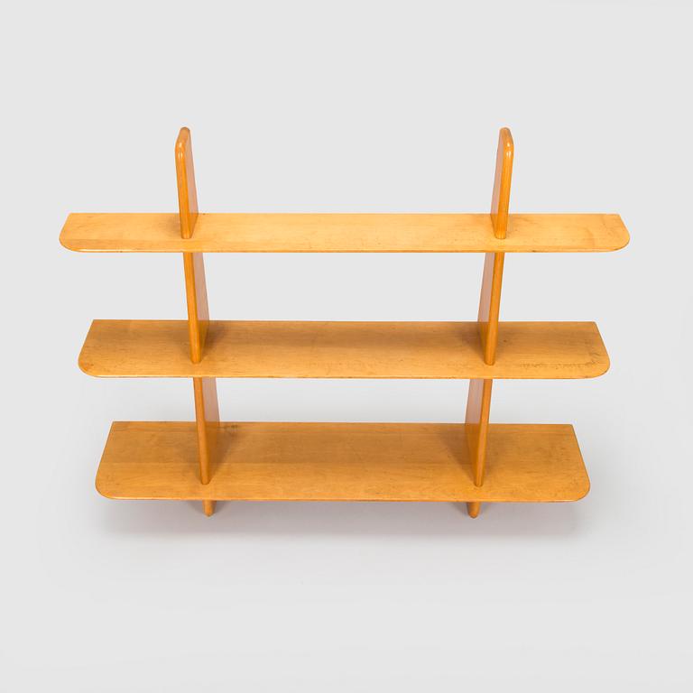 Ilmari Lappalainen, seinähylly / kirjahylly, "Leo", Asko 1900-luvun puoliväli.