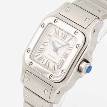 Cartier, Santos, wristwatch, 24 x 24 (35) mm.