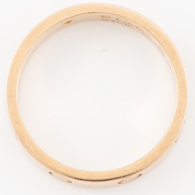 Ring, Cartier, 18K guld med briljantslipad diamant.