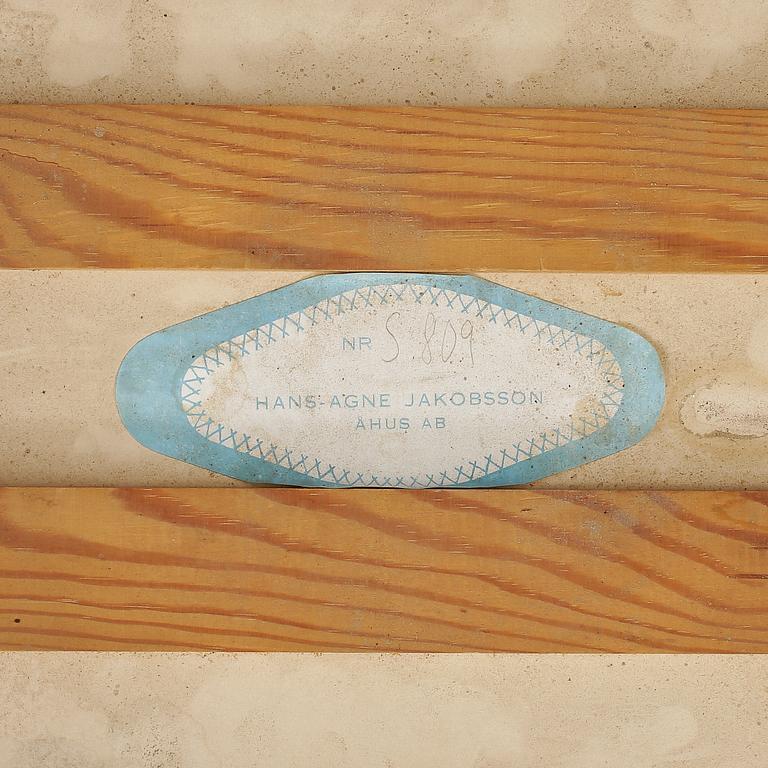 BORD, Hans-Agne Jakobsson, Åhus, 1900-talets andra hälft.