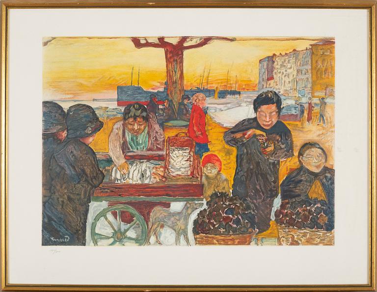 PIERRE BONNARD, signed litograph,  numbered 180/300.