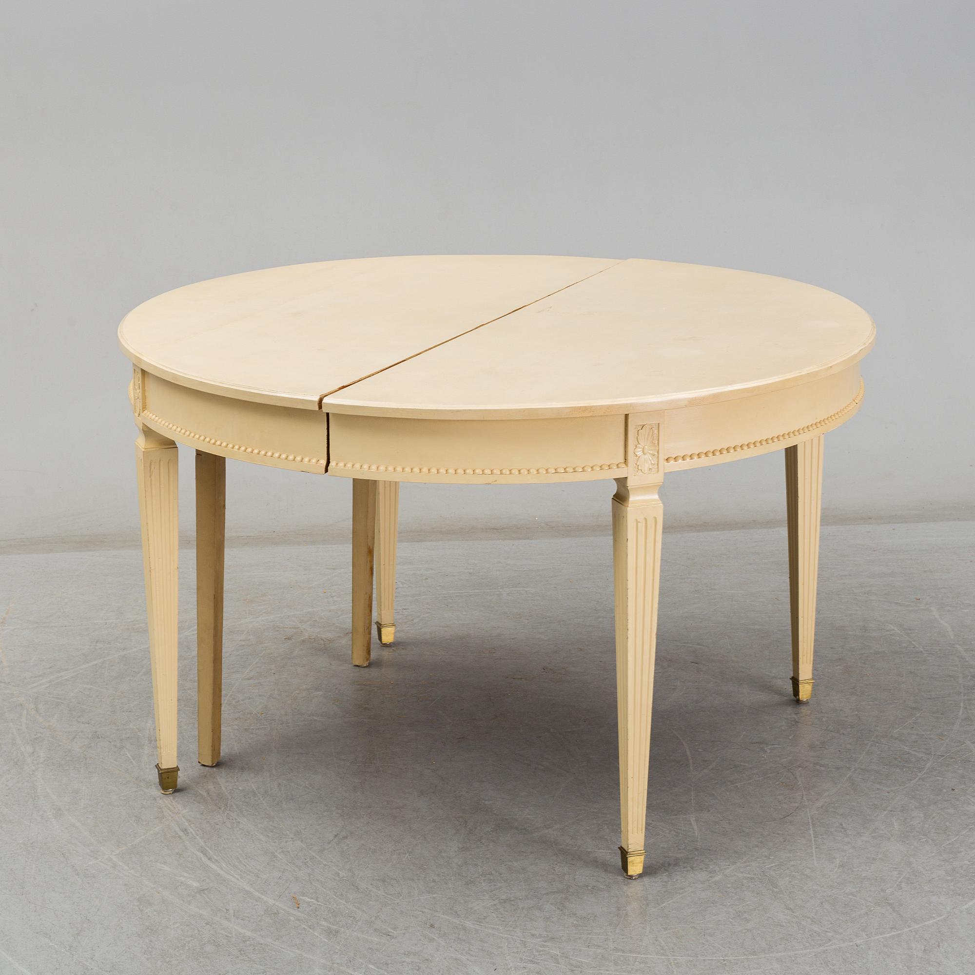 MATBORD, Gustaviansk stil, 1900-talets första hälft.