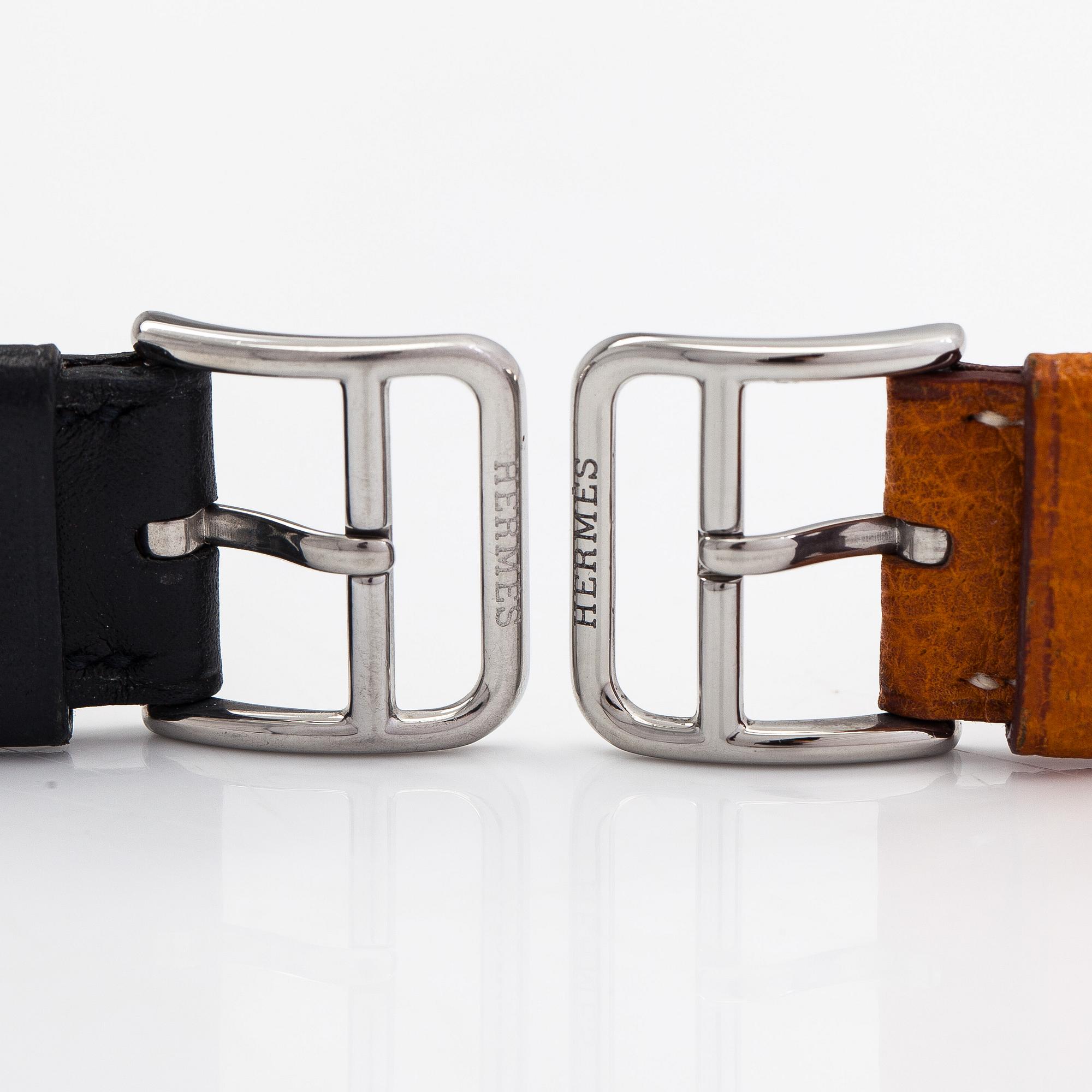 Hermès, Belt, rannekello, 26 x 29 mm.
