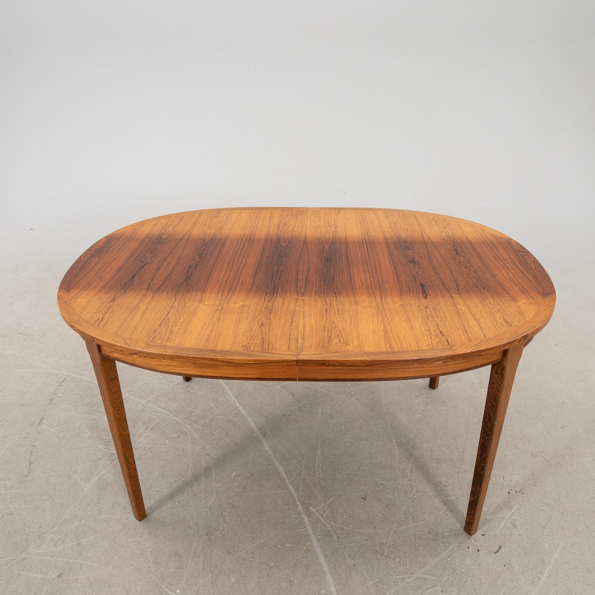 Dining set 7 pieces Lindén Horred 1960/70s.