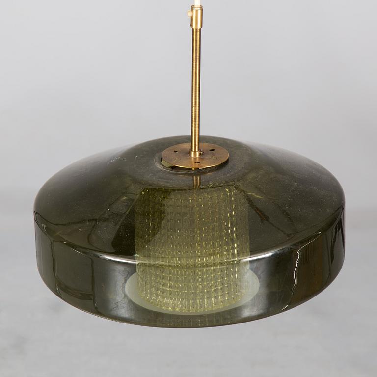 CARL FAGERLUND, Orrefors, taklampa, 1900-talets tredje kvartal.