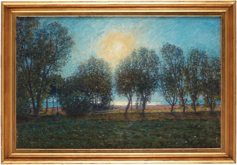 Per Ekström, Landscape at dusk.