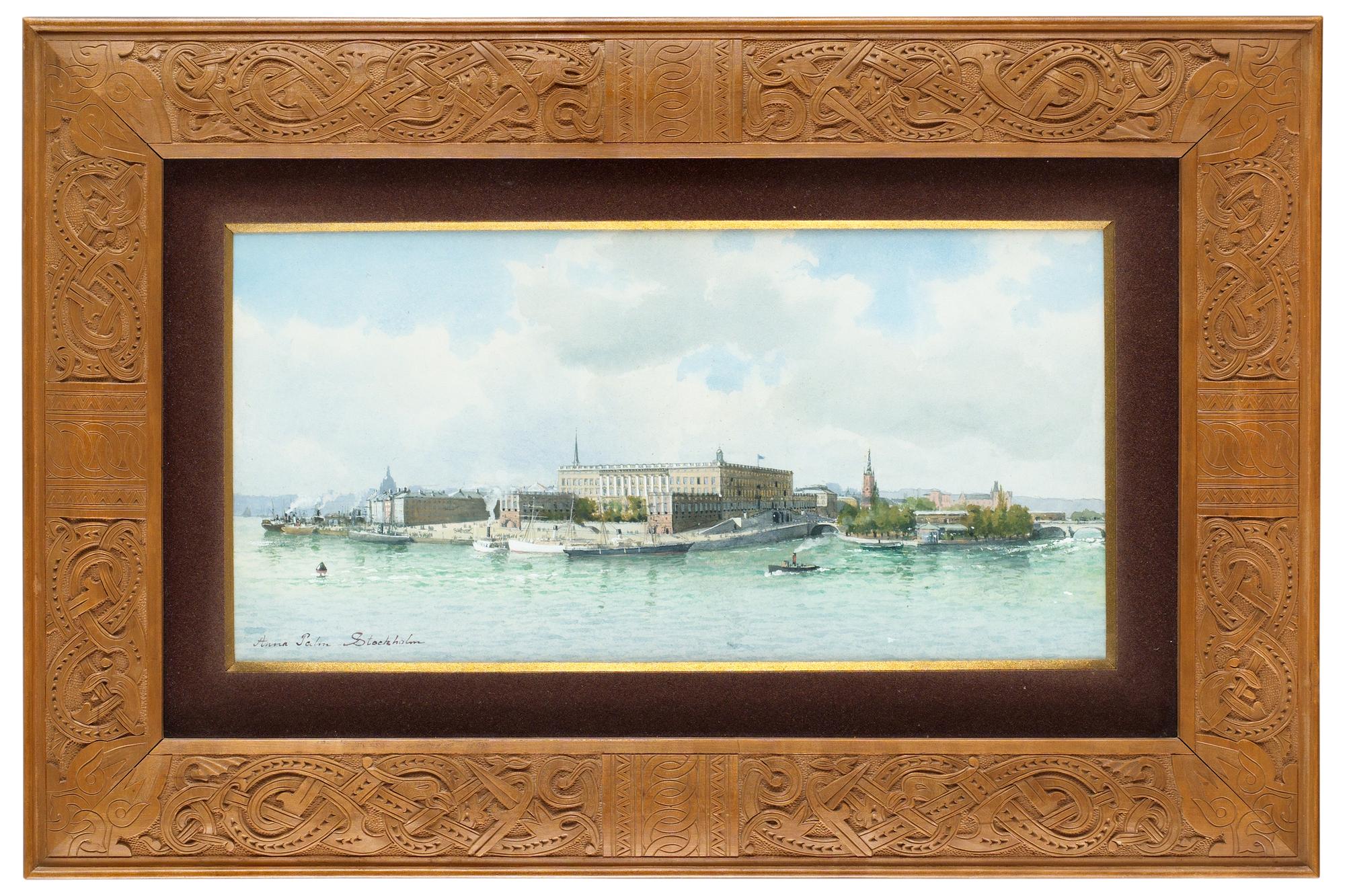 Anna Palm de Rosa, Stockholms slott.