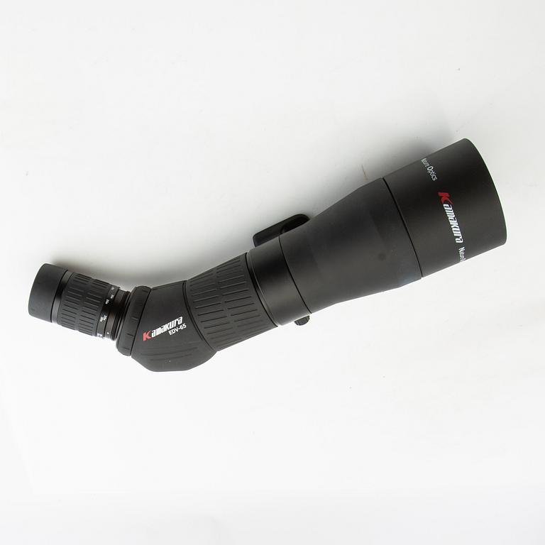 Spotting scope with tripod Kamakura EDV-65 Japan.