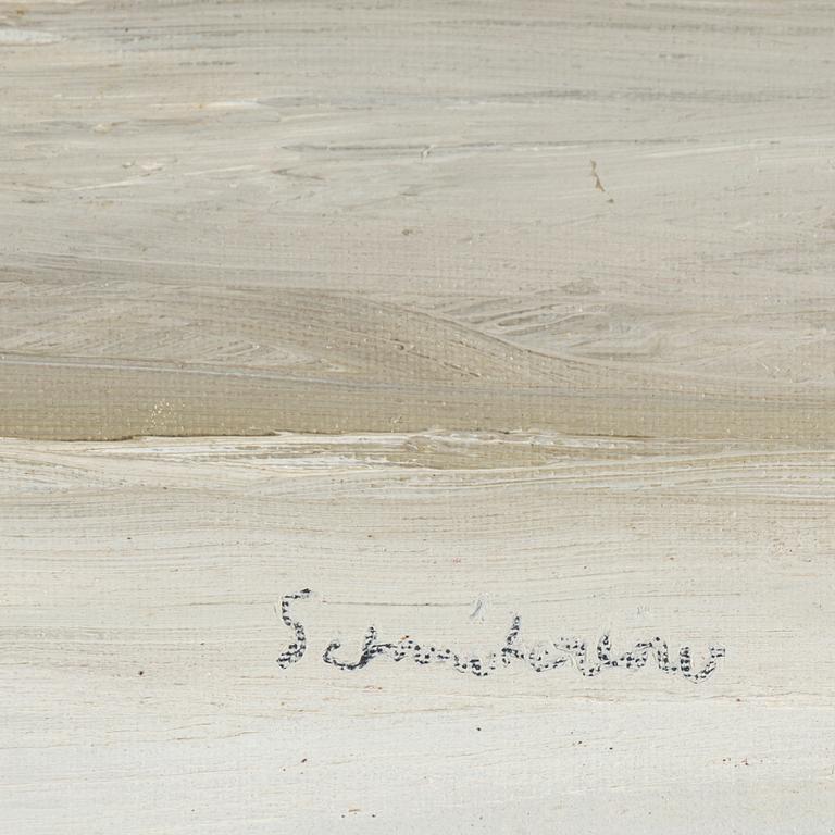 BERTRAM SCHMITERLÖW, oil on canvas, signed.