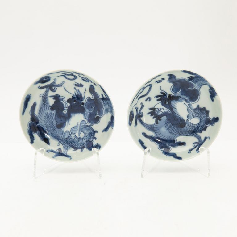 Copper, with tray, a pair, 19th century.