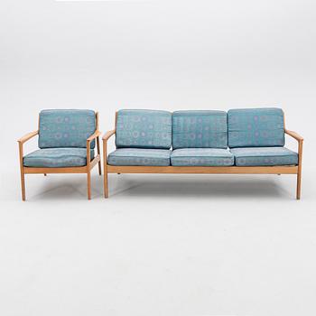 Soffa och fåtölj, DUX/Fagas 1960-tal.