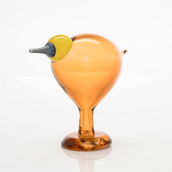 Oiva Toikka, A glass bird, 'Dyynia', signed O. Toikka Iittala 254/700.