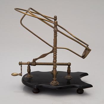 Mechanical Wine Decanting Cradle, Europe, early 20th Century.