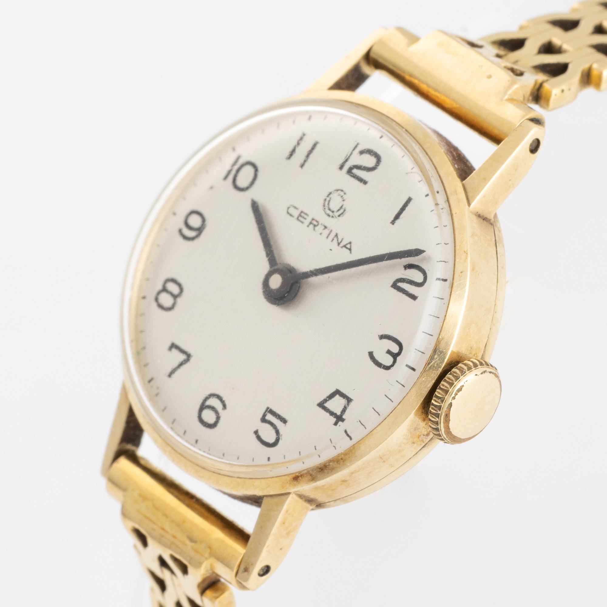 Certina, armbandsur, 22 mm.