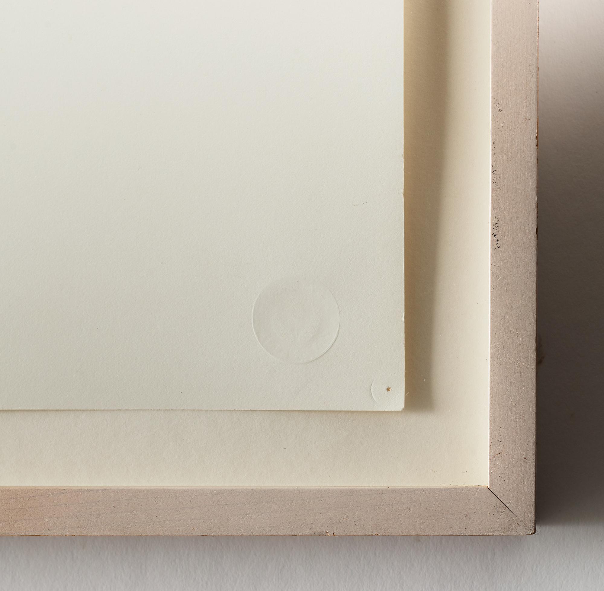 MATT GREENE, utförd 2003, bläck och färgkrita på papper.