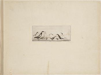 JOSEPH HECHT & ANDRÈ SUARÈS, mapp med 7 etsningar och dikter, signerade, utgiven 1928.