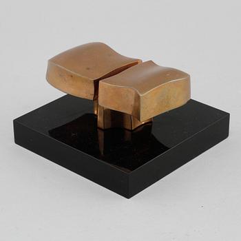 JOSÉ LUIS SANCHEZ, skulptur, mässing, stämpelsignerad och numrerad 1000/647.