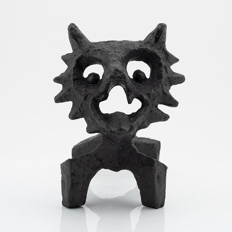 Olle Hermansson, a cast iron andiron, 'Räven', Husqvarna.