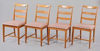 STOLAR, 4 st, "Vapensmeden", Carl Malmsten, 1900-talets andra hälft.