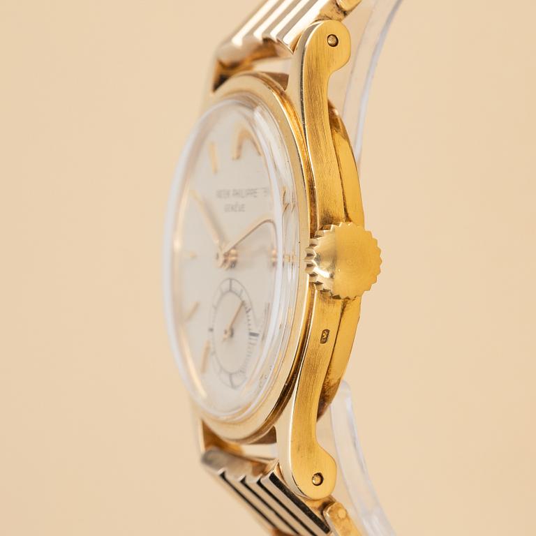 Patek Philippe, Calatrava, "First waterproof Calatrava", "Acuatic", "François Borgel Case", ca 1953.