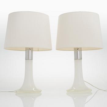 Lisa Johansson-Pape, A pair of 1960s table lamps, model '46-017'  for Stockmann Orno, Finland.