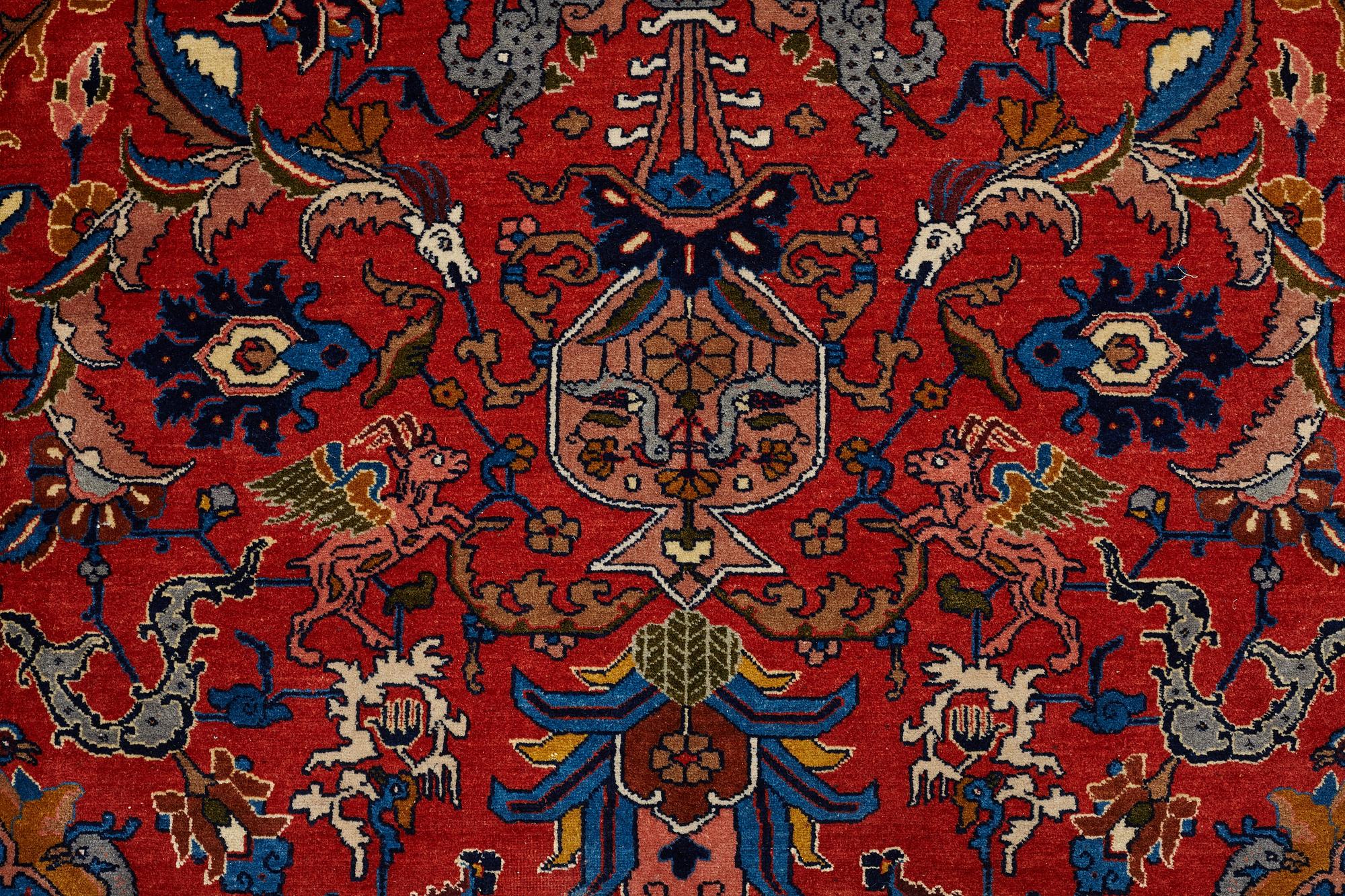 MATTA, semiantik Täbris, ca 351,5 x 262,5 cm.
