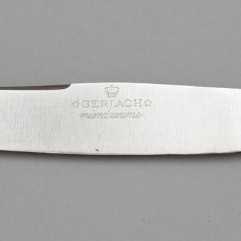 BESTICKUPPSÄTTNING, 21 delar, silver, Polen, 1900-tal. Totalvikt ca 1120 gram.