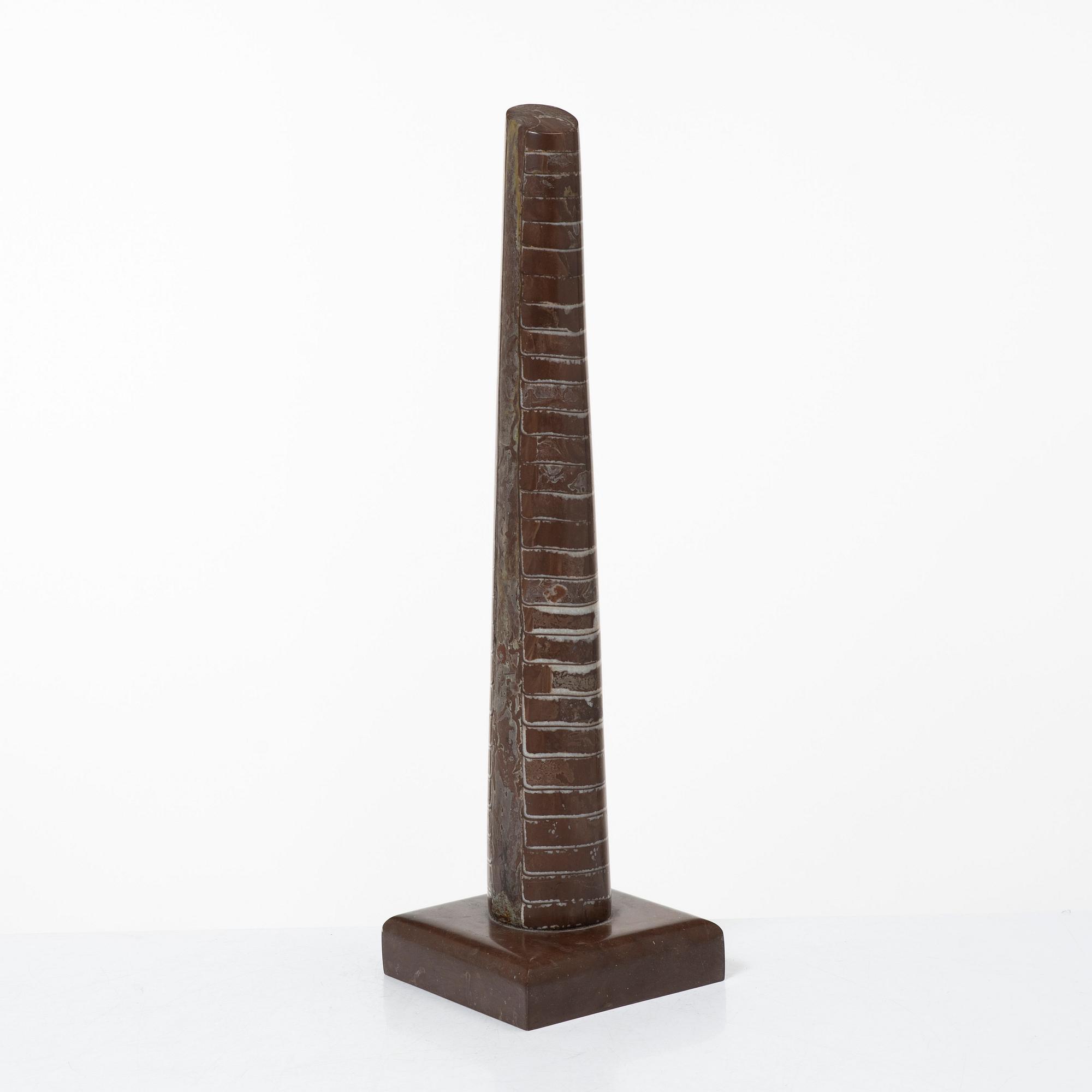 An Orthoceras fossil.