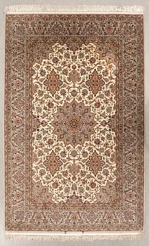 An Isfahan rug, central Persia, signed, 228 x 150 cm.