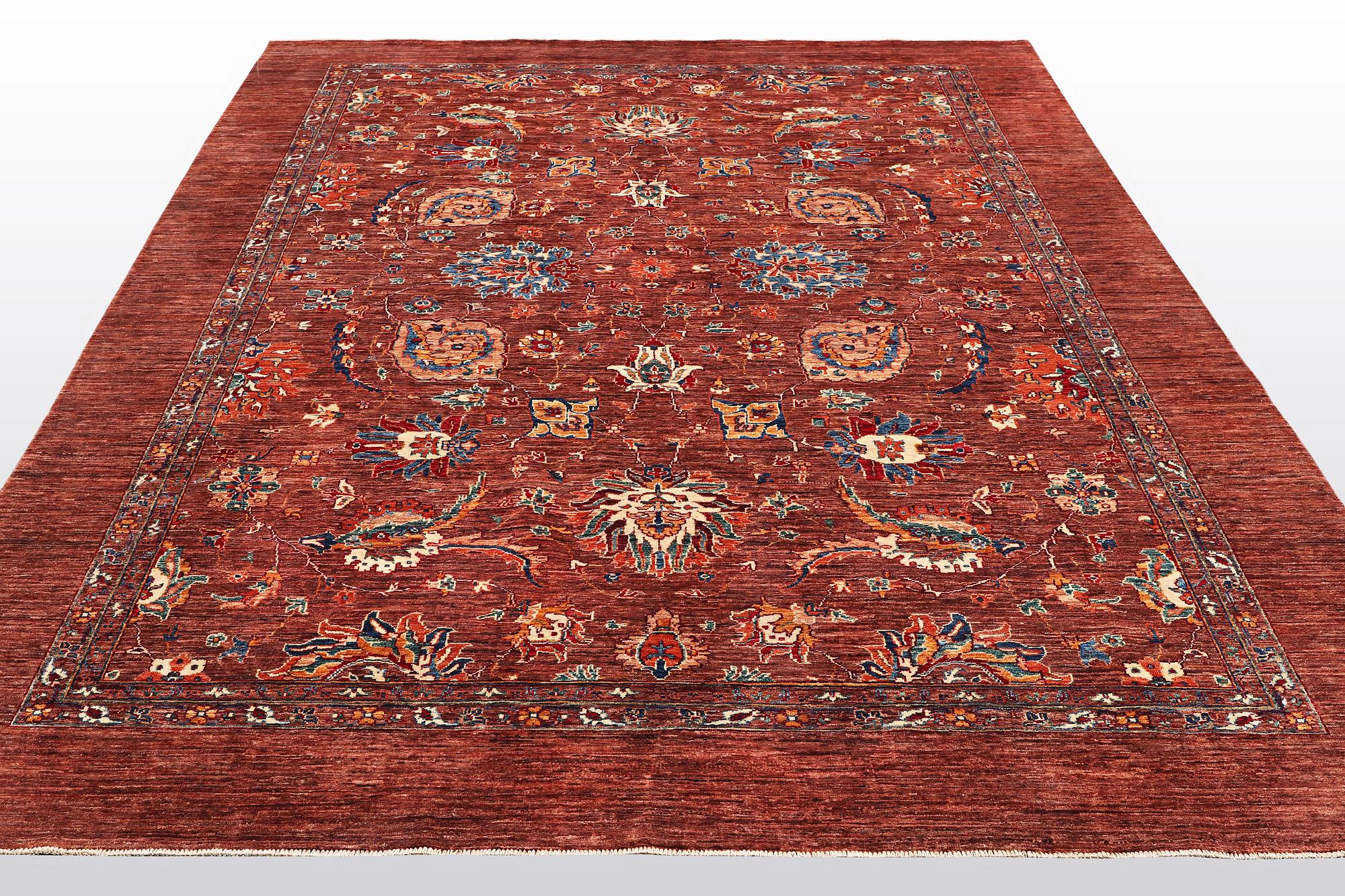 A carpet, Ziegler design, ca 344 x 247 cm.