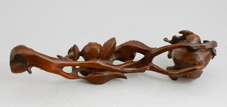 SCEPTRE, trä, Kina, troligen sent 1900-tal.