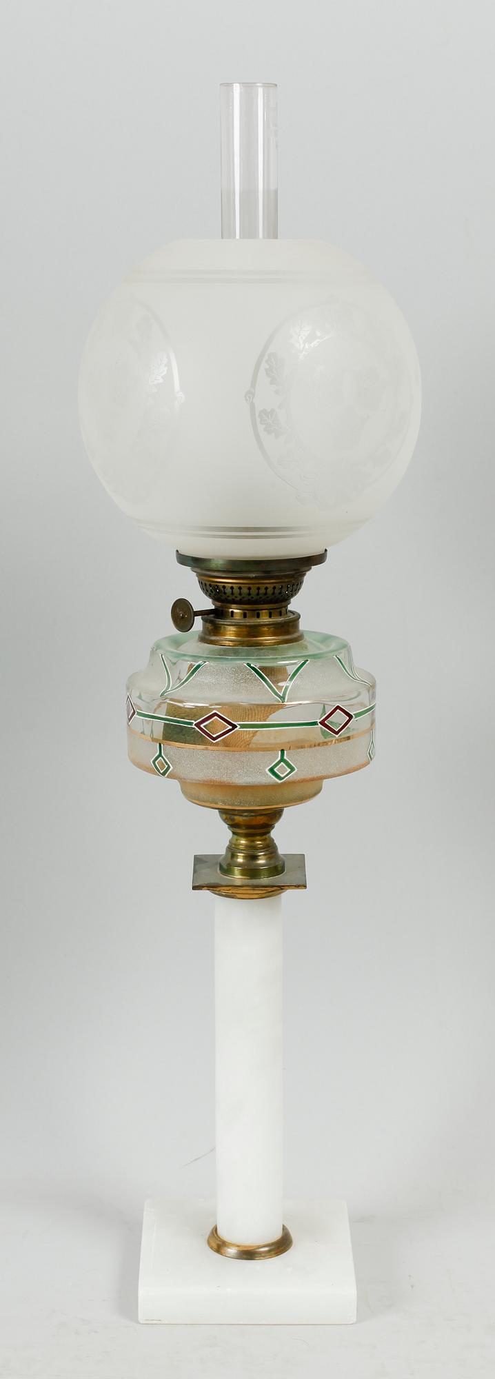 BORDSFOTOGENLAMPA, sekelskiftet 1900.