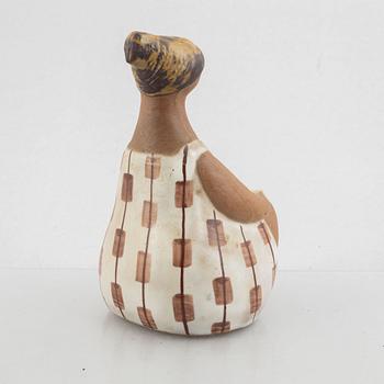 Lisa Larson, 4 figurines, including "Charlotta" from the series "The ABC Girls", Gustavsberg.