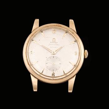ARMBANDSUR, herr, 14k guld, Omega Seamaster, Automatic, 1900-talets mitt.
