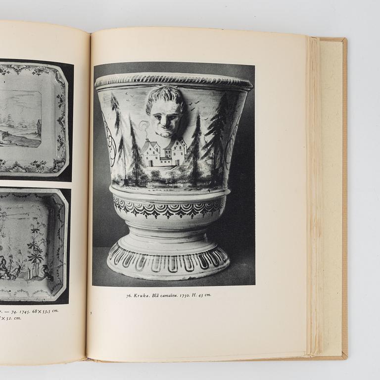 Böcker om svensk keramik. 19 st..