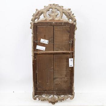 A Swedish Rococo mirror, second half of the 18th century.