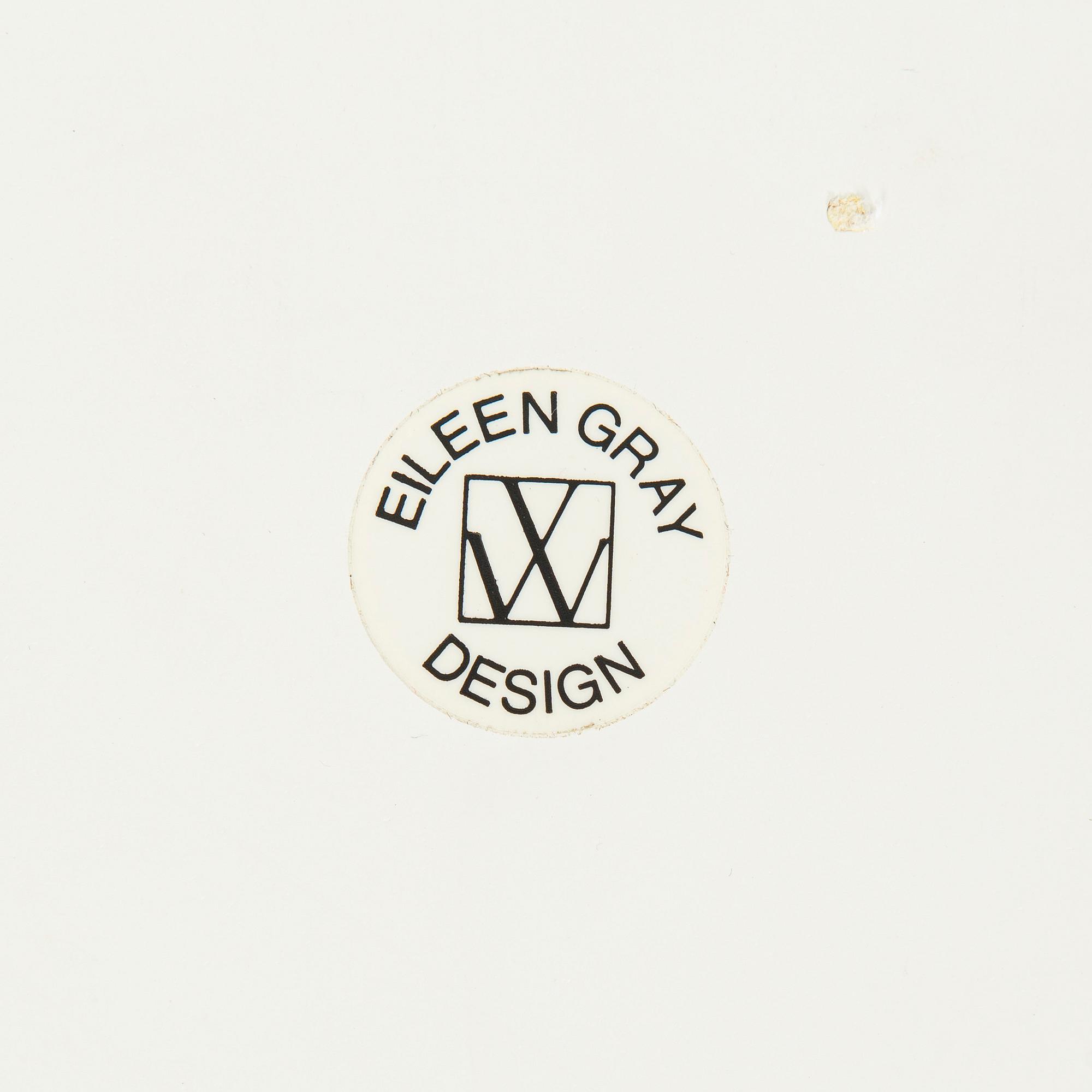 Eileen Gray, spegel för Aram 1900-talets slut.