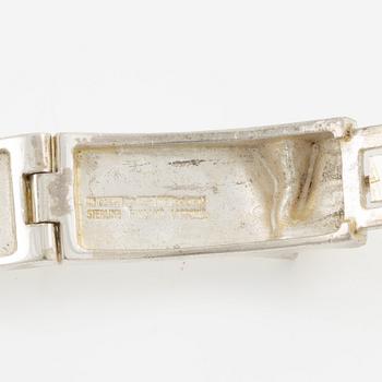 Björn Weckström, bracelet "Ceres", sterling silver, for Lapponia, Finland 1972.