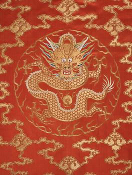 BRODERI, siden. Qingdynastin, 1800-tal.
