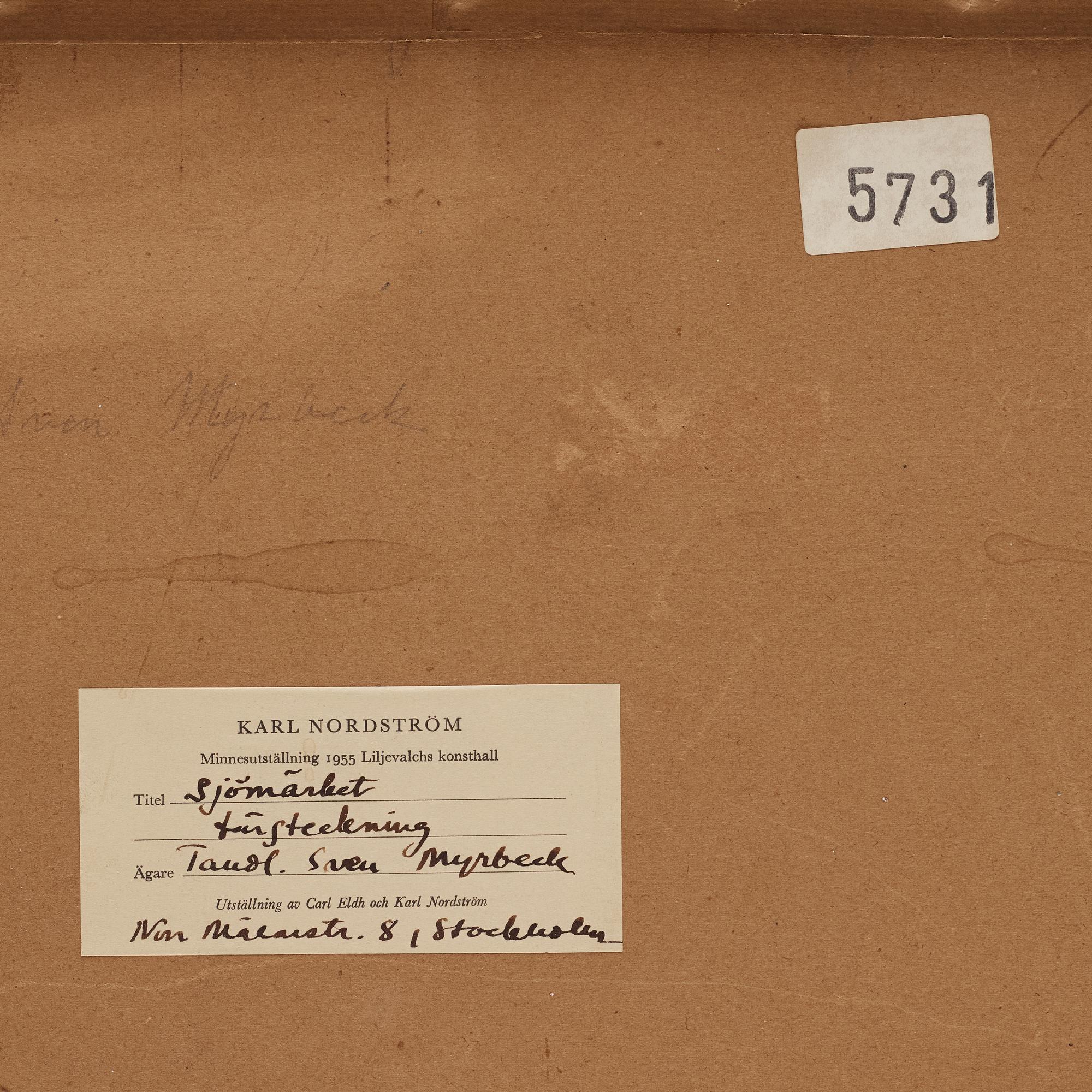 Karl Nordström, "Sjömärket".