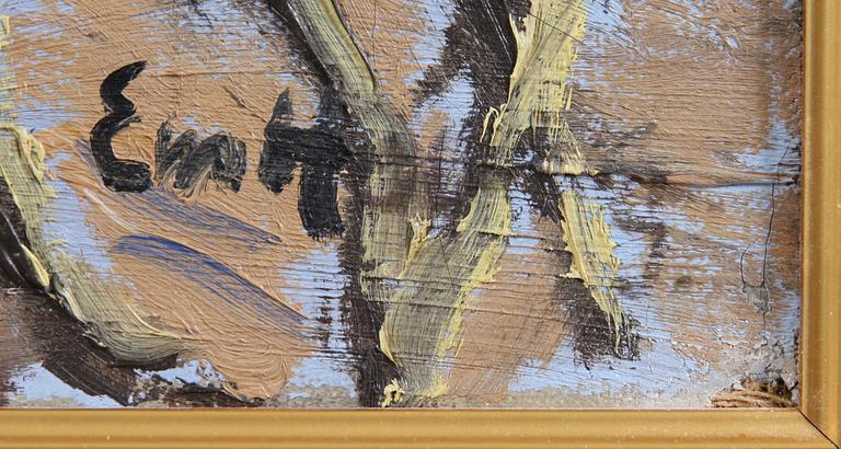 EVA HOLMBERG-JACOBSSON, olja på duk.