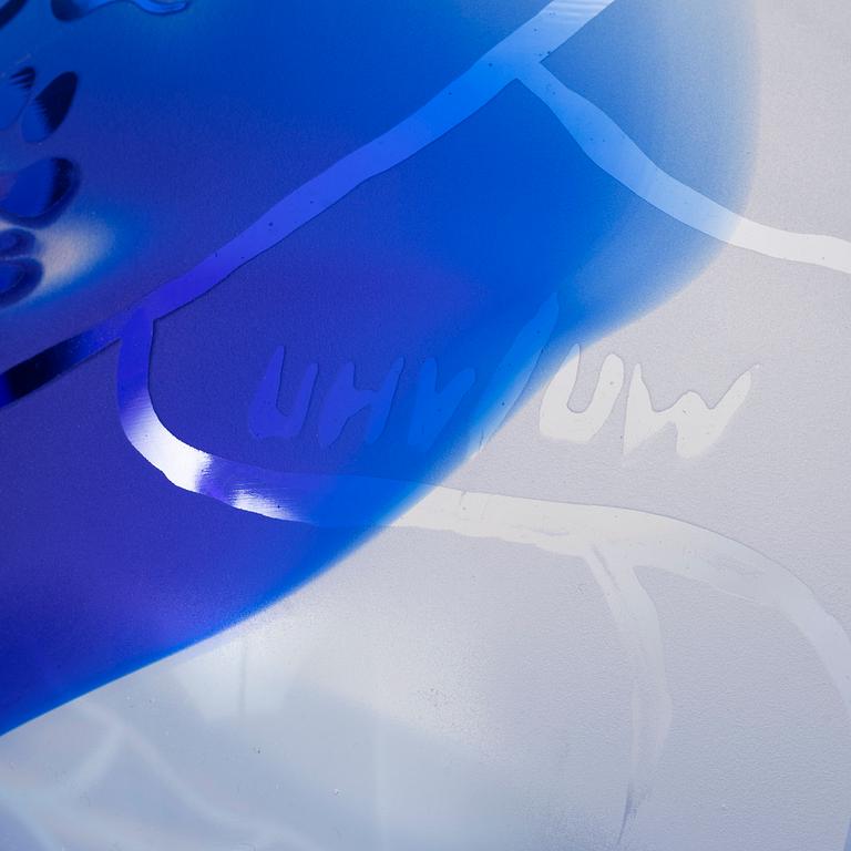 Ulrica Hydman-Vallien, a bowl, Kosta Boda.