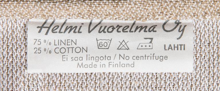 PÖYTÄLIINA, Helmi Vuorelma Oy.