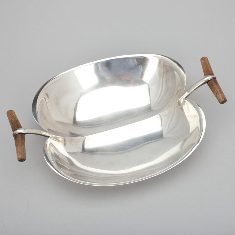 BRÖDKORG, silver 916, Tapio Wirkkala, signerad TW, Kultakeskus, Tavastehus 1959. Tot. vikt 324 g.