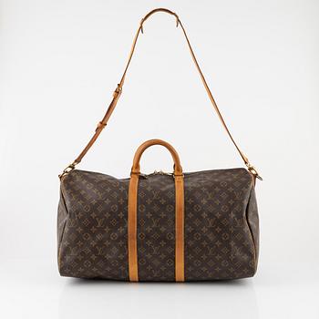 Louis Vuitton, weekend bag, "Keepall 55 Bandouliere", 1988.