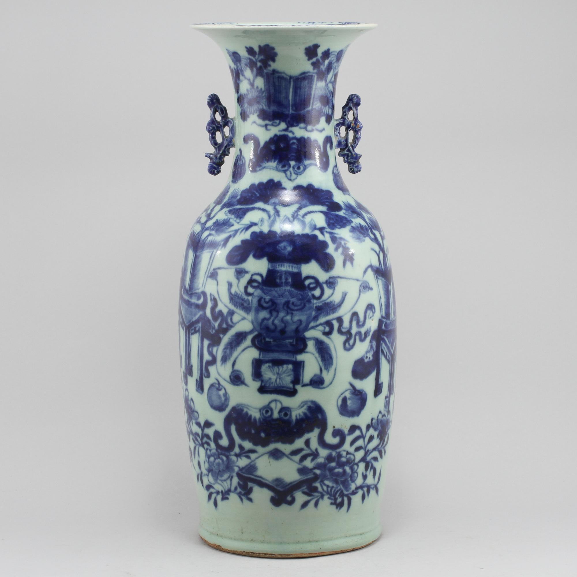 GOLVVAS, porslin, Kina, 1800-tal.