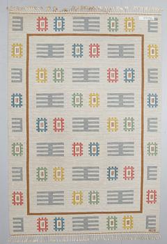 MATTA, rölakan, monogramsignerad AGS (Anna-Greta Sjöqvist), 1900-talets mitt. 216 x 315 cm.