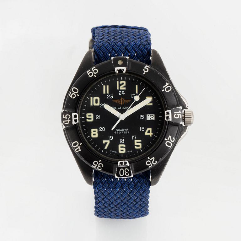 Breitling, Colt (660 FEET), "Military", wristwatch, 39 mm.