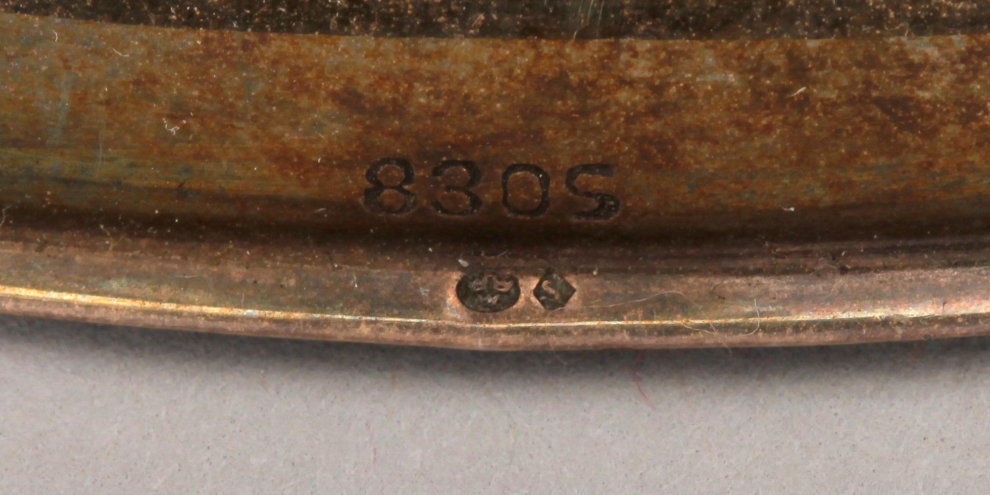 LJUSSTAKAR, ett par, silver, 1900-tal.