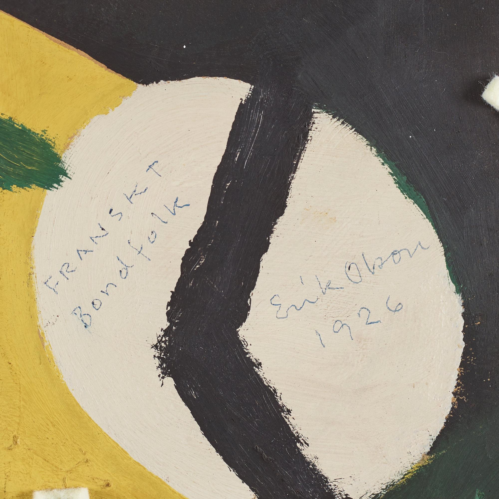 Erik Olson, "Franskt bondfolk".